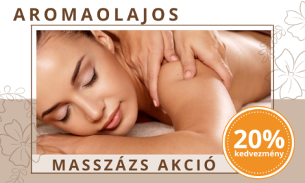 40-minutna aromatično ulje masaža - za 1 osobu