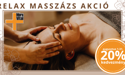 40 perces Relax Masszázs- 1 fő részére