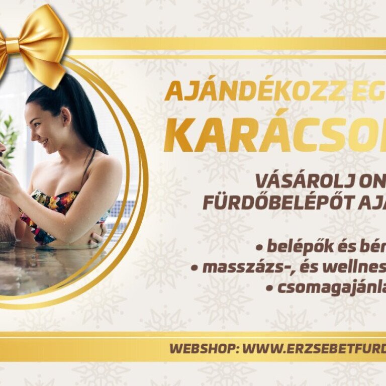 AJÁNDÉKOZZ EGÉSZSÉGET KARÁCSONYRA!