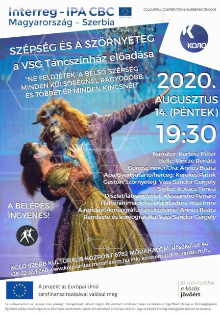 A Szépség és a Szörnyeteg - Táncszínházi előadás a VSG Táncszínház előadásában