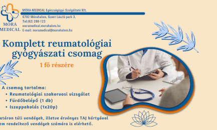 Complete rheumatology treatment package - for 1 person
