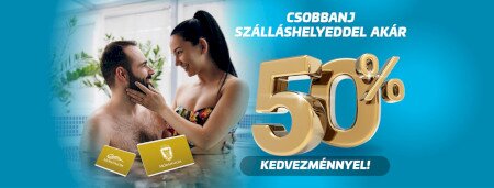 CSOBBANJ 50% KEDVEZMÉNNYEL