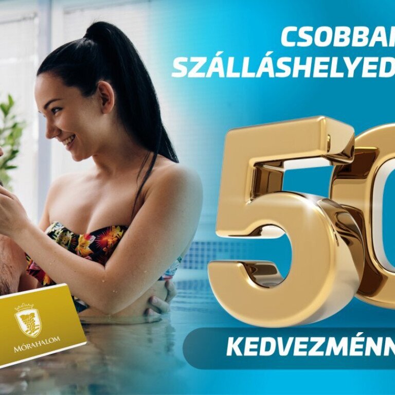 CSOBBANJ 50% KEDVEZMÉNNYEL