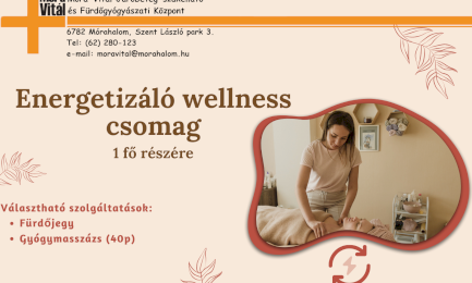 Energetizáló wellness csomag - 1 fő részére