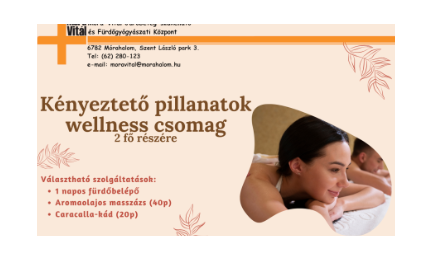 Kényeztető pillanatok - 2 fő részére