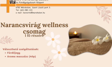Orange blossom wellness package - for 1 person