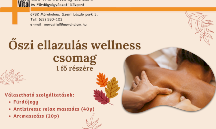 Őszi ellazulás wellness csomag - 1 fő részére