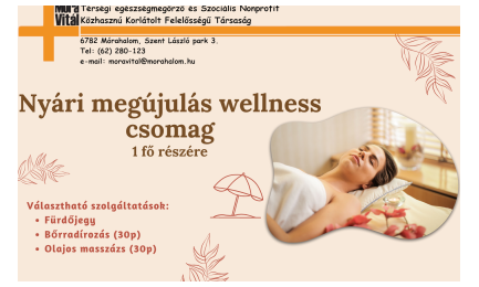 Pachet Wellness Reînnoire Vară - pentru 1 persoană