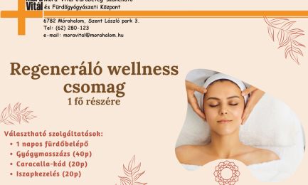 Regeneráló wellness 