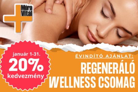 REGENERÁLÓ WELLNESS CSOMAG 20% KEDVEZMÉNNYEL