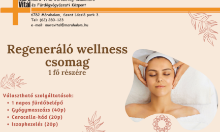 Regenerating wellness package - for 1 person