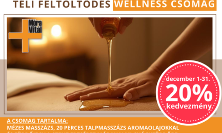 Téli feltöltődés wellness csomag - 1 fő részére