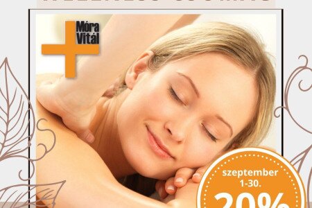 WELLNESS CSOMAG -20% KEDVEZMÉNNYEL