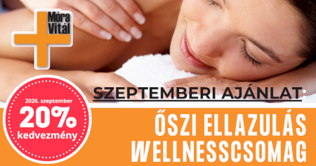 WELLNESS CSOMAG -20% KEDVEZMÉNNYEL