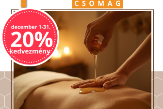 WELLNESS CSOMAG -20% KEDVEZMÉNNYEL