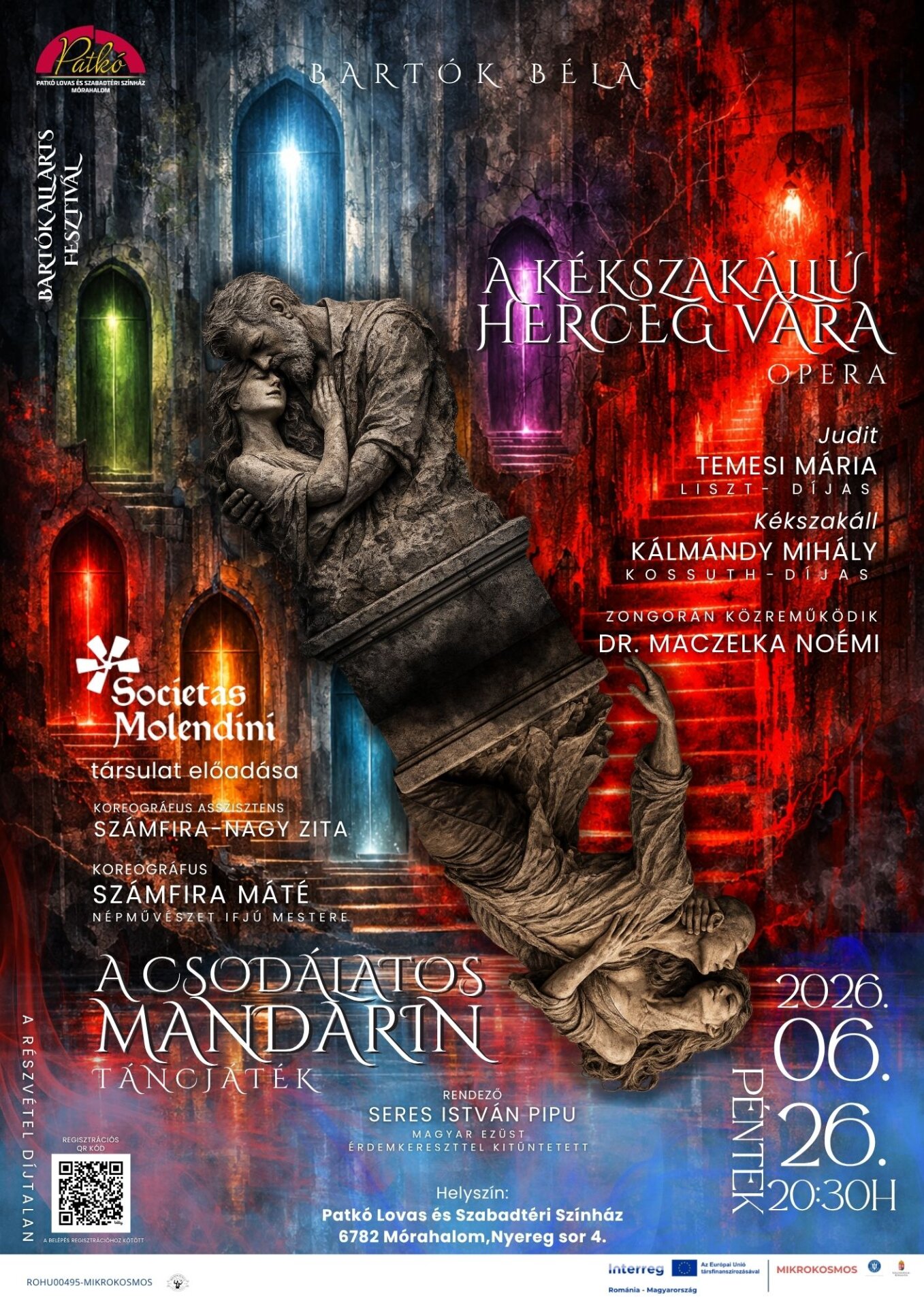Bartók All Arts Fesztivál plakát