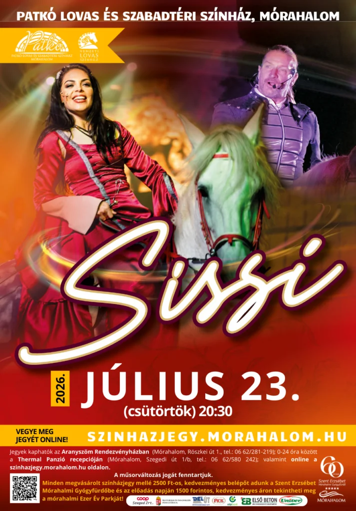 Sissi előadás plakát