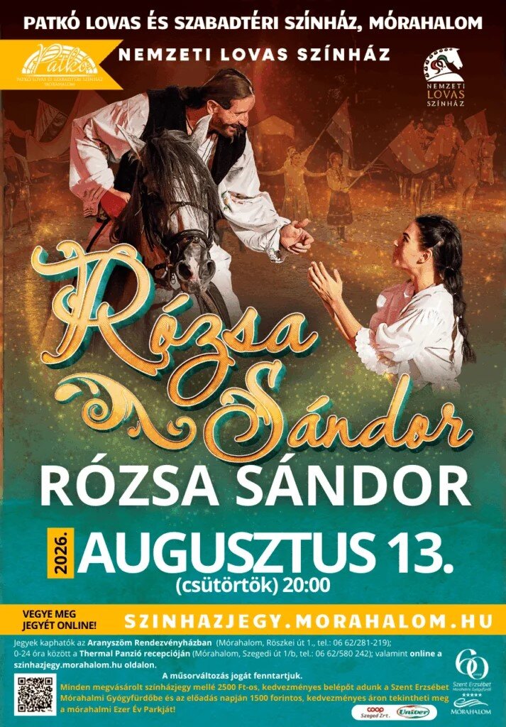 Rózsa Sándor előadás plakát