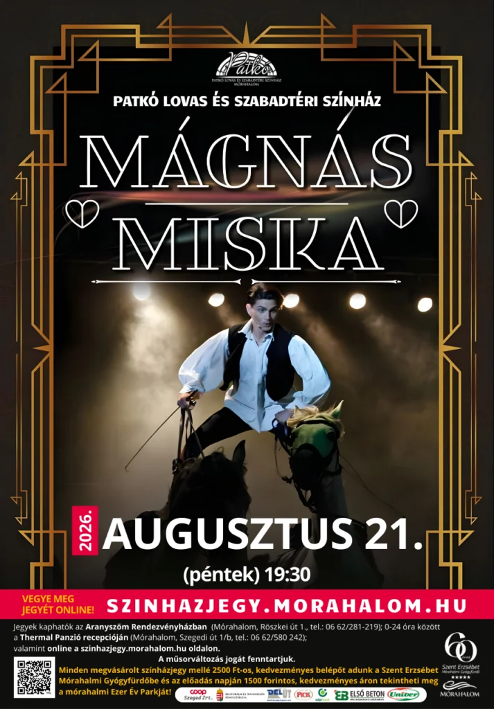Mágnás Miska előadás plakát