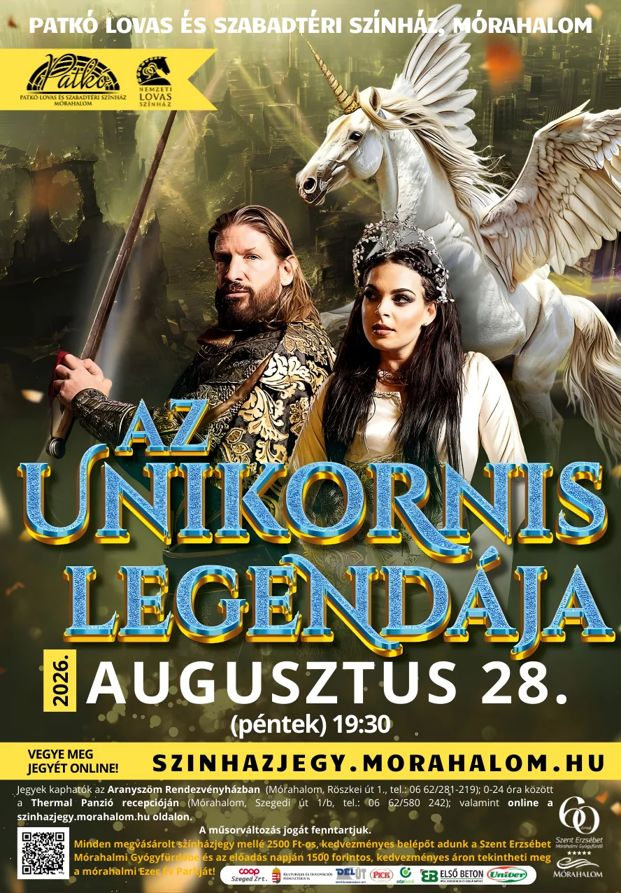 Az unikornis legendája előadás plakát